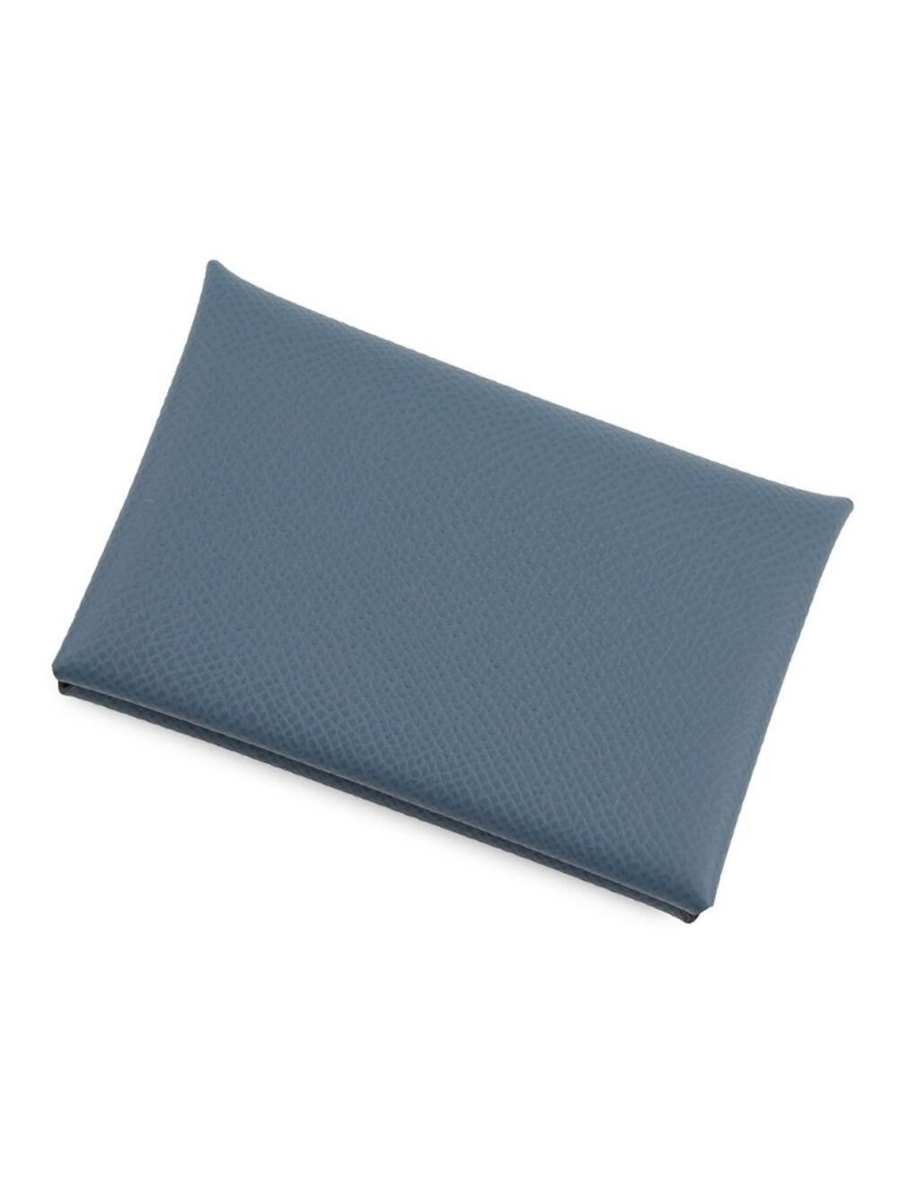 Hermes Card Case Calvi Blue Tompet Epsom Business